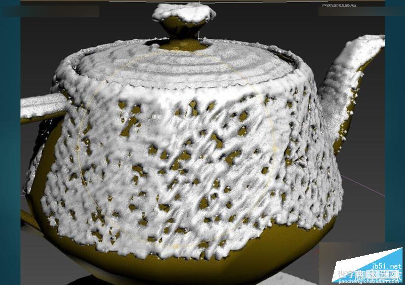 3DMAX中利用粒子流制作橱窗中的积雪效果图11