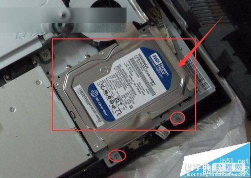 联想一体机电脑E4960怎么拆机升级硬盘?12