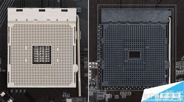 AMD AM4新接口主板B350图赏:支持DDR4内存14