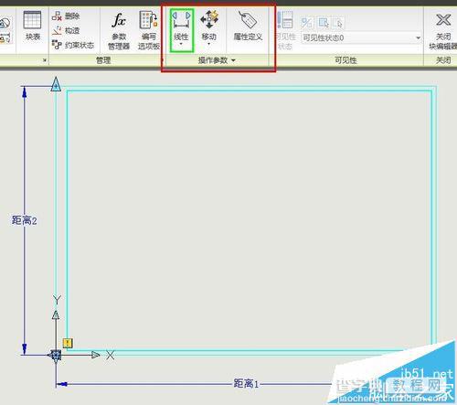 cad图框块怎么放大? CAD块编辑工具制作一个任意拉伸图框的教程2