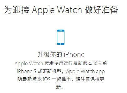 Apple Watch适配iOS8.2系统 iphone5之后机型需升级3