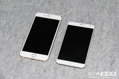 土豪金的对决 iPhone 6 Plus VS 魅族MX4 外观对决2