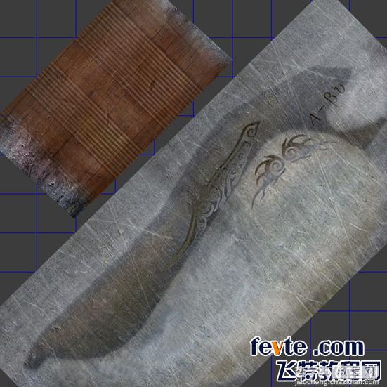 3DSMAX打造逼真的匕首金属材质3