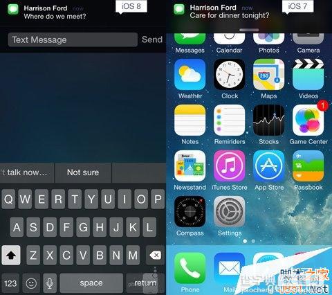 ios8怎么样？ 苹果iOS8对比iOS7有什么变化？4