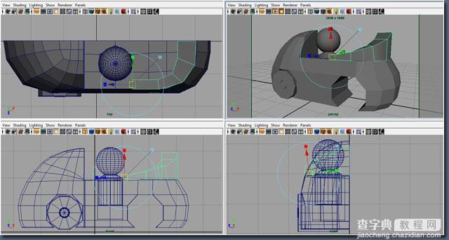 maya打造超有质感的逼真卡通车玩具模型（英文教程）5