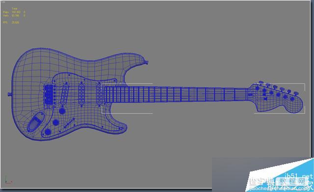3DSMAX制作超逼真的吉他方法和技巧介绍11