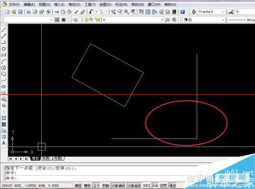 CAD倾斜的图形怎么变正？2