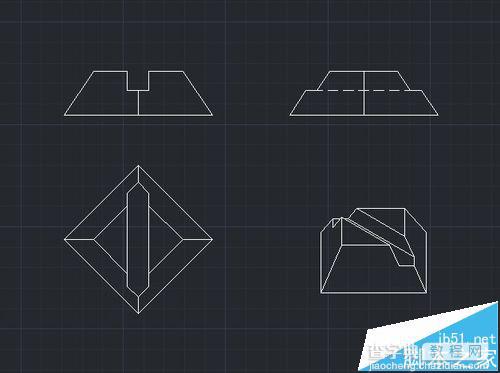 CAD三维实体模型怎么转二维视图?16