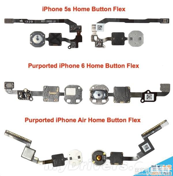 苹果iPhone 6/iPhone Air曝光 iPhone 6和air区别有哪些1