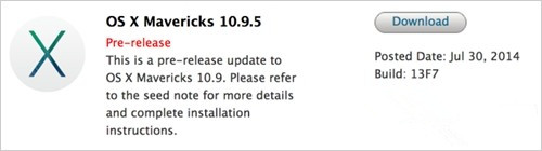 苹果OS X 10.9.5和Safari测试版发布 OS X 10.9.5和Safari测试更新内容介绍2