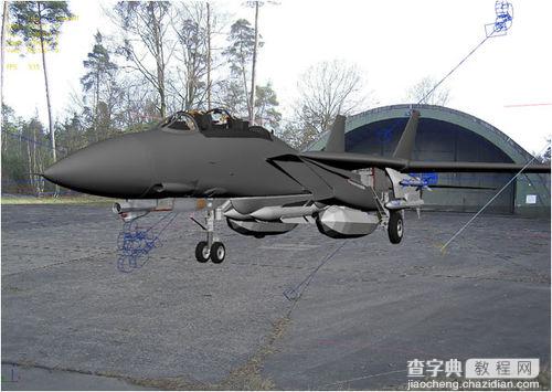 3DSMax打造F-14Tomcat战斗机图文教程14