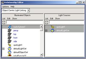 Maya 7.0灯光的控制及属性灯光的属性介绍8