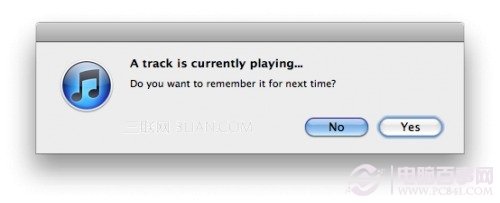 如何让iTunes打开后继续播放上次退出时没有听完的音乐1