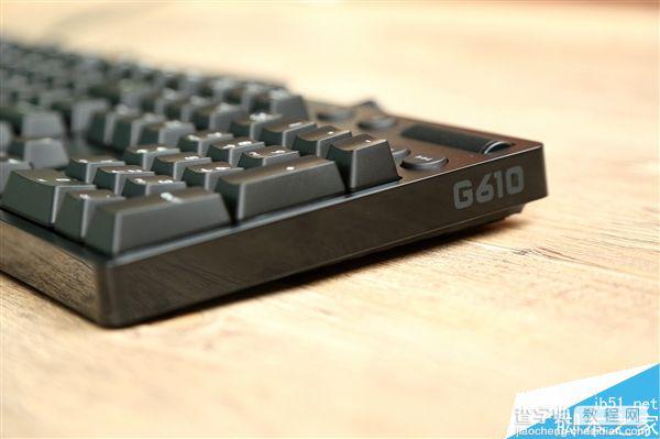 罗技游戏机械键盘G610青轴与红轴版图赏:手感清脆轻盈3