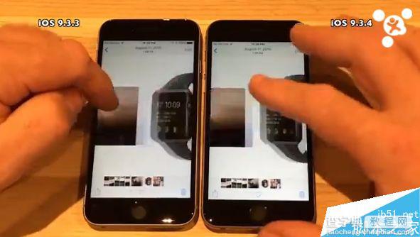 [视频]iPhone 5S/6/6S下iOS 9.3.4速度对比9.3.31