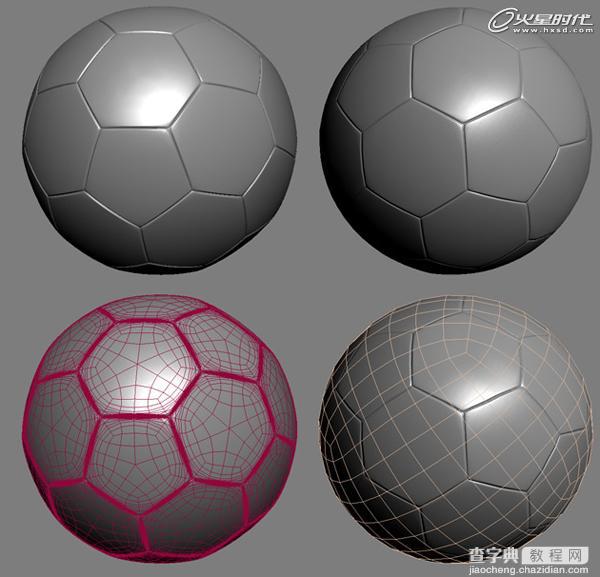 3DSMAX贴图教程：利用3DSMAX制作逼真的足球贴图15
