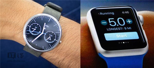 Moto 360与Apple Watch哪个更漂亮更好?二者区别对比全面评测1