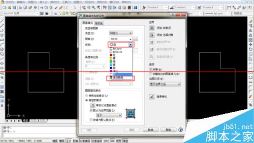 CAD图纸填充正方形图案的两种教程5