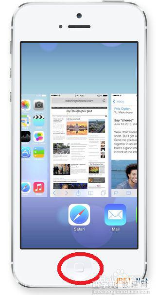 iOS7如何关闭后台应用程序使用教程1