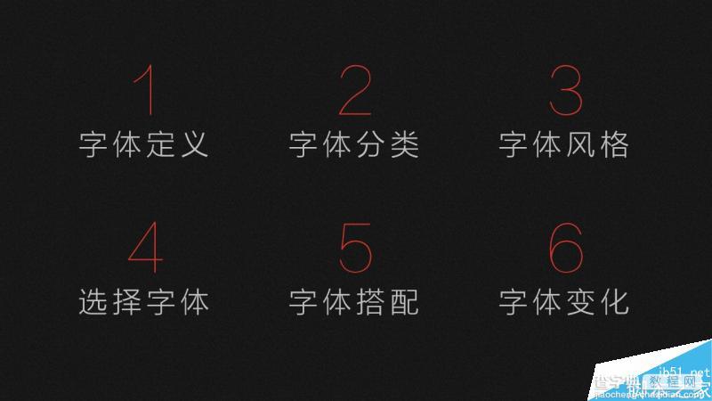 中文字体设计之美 有关PPT中文字体详解2