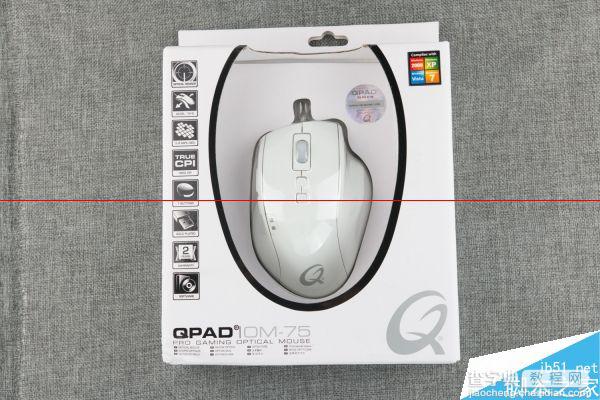 游戏鼠标怎么选？QPAD OM-75光电鼠标评测2