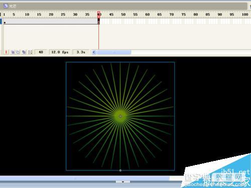 flash运用引导层动画制作天体之间的运动7