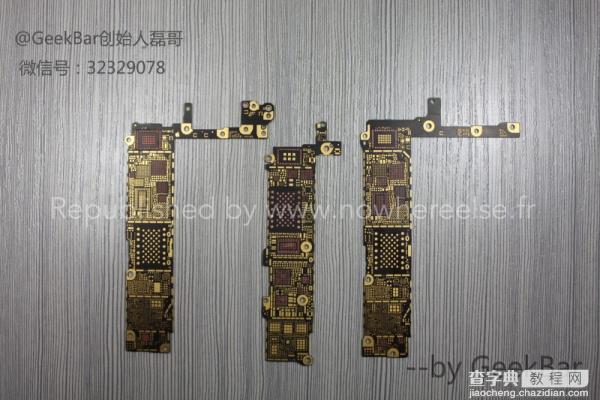iPhone6 PCB组件曝光 4.7英寸和5.5英寸iPhone6 PCB对比图赏1