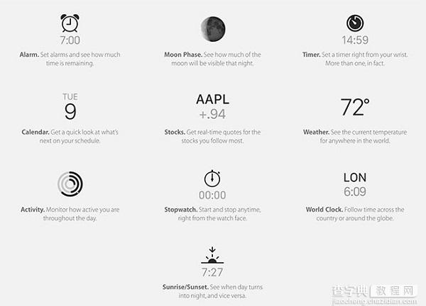 苹果更新Apple Watch官网 公布新UI和细节2