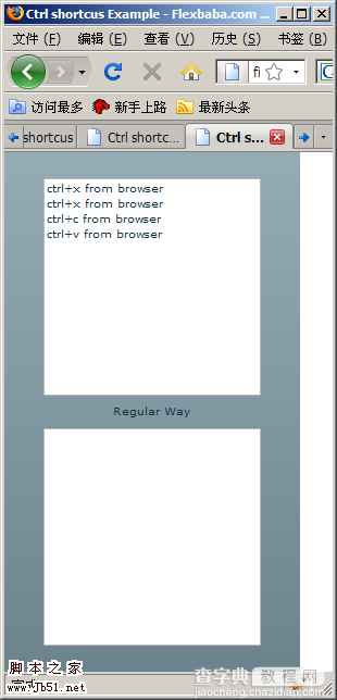 FLASH CTRL+C SHORTCUT IN IE 快捷键在IE中失效2