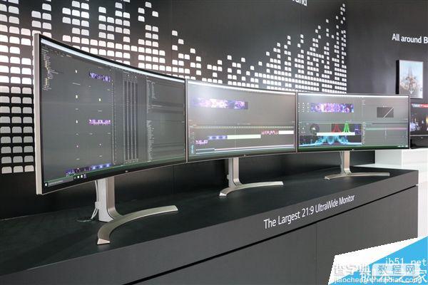 世界最大的LG 21:9曲面超宽屏显示器图赏:惊人的37.5寸4