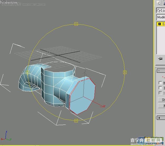 3D MAX制作水笼头建模教程19