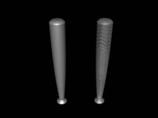 3DMax中用nurbo表面的方法创建一只棒球棒1