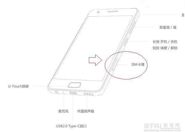 ZUK Z2怎么安装SIM卡 ZUK Z2 SIM卡安装方法图解2