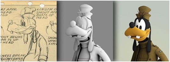3DsMax打造经典卡通唐老鸭角色建模2