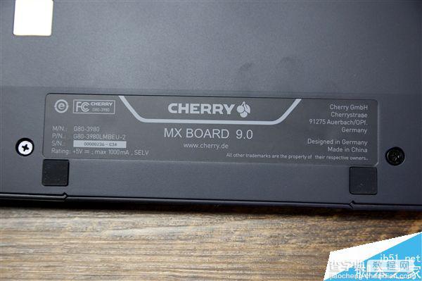 Cherry樱桃MX BOARD 9.0机械键盘图赏:定位专业电竞12