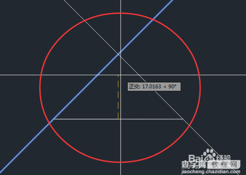 CAD通过三角形的三个顶点来绘制圆弧技巧4