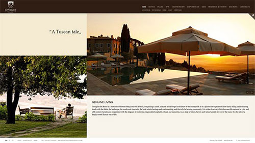 如何做一个适合自己品牌的酒店网站？19个美丽的度假酒店网站设计欣赏9