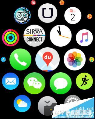 apple watch智能手表怎么显示和隐藏app?1