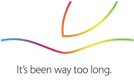 苹果发邀请函久违了  确认10月16号发布新款iPad平板电脑1
