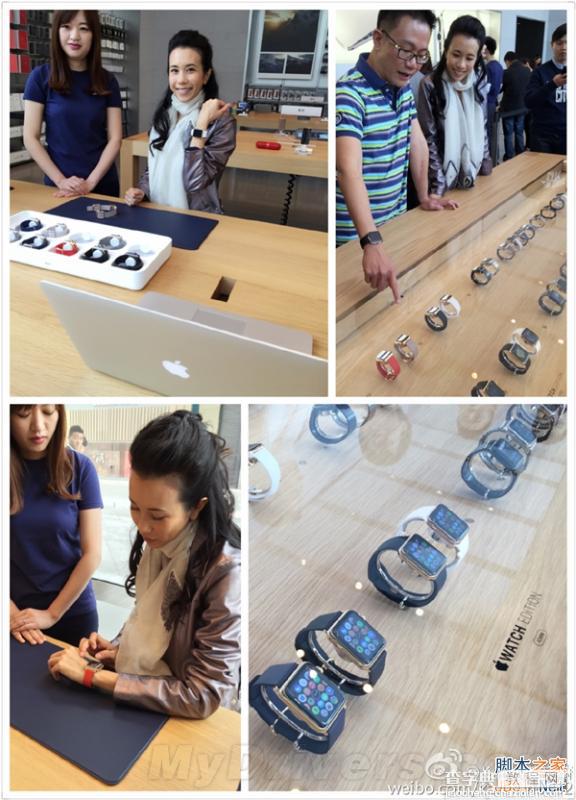 [图]莫文蔚：明星到店试戴12万苹果Apple Watch第一人1