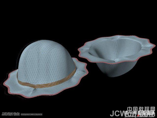 AutoCAD 2011教程：用曲面命令制作一顶三维帽子建模1