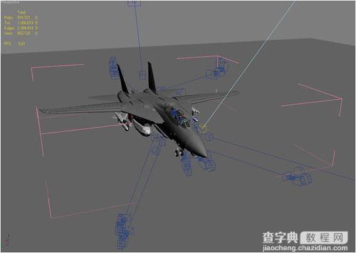 3DSMax打造F-14Tomcat战斗机图文教程13