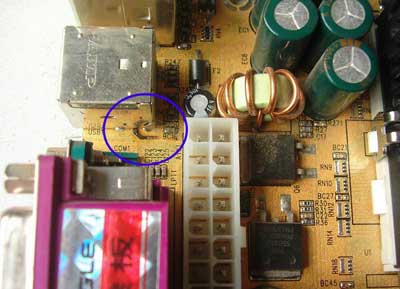 硬盘盒也能带来灾难？修复主板烧毁的USB线路2