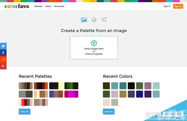 在线色彩搭配工具Colorfavs和快速生成占位图片器介绍1