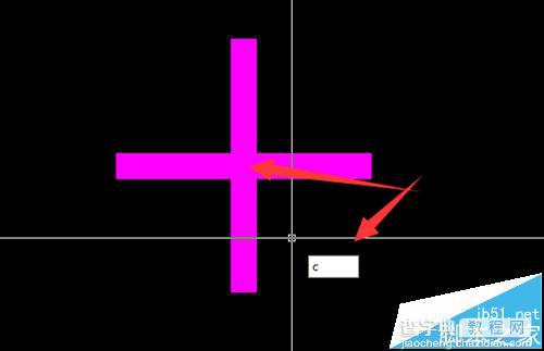 cad怎么绘制医院的十字标志图?5