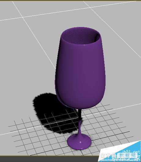 3DMAX简单建模教程将杯子变成透明水杯的方法2