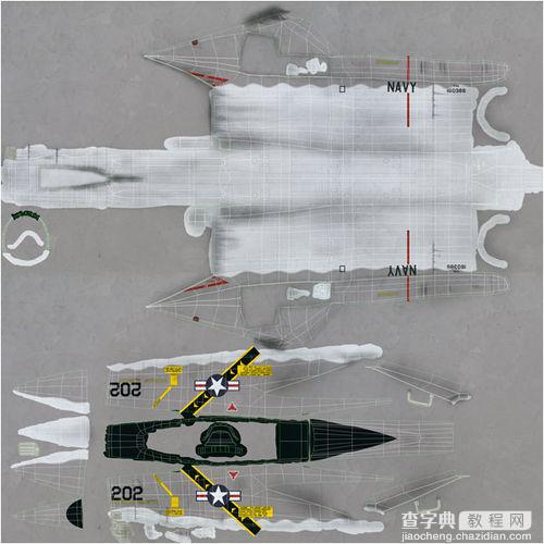 3DSMax打造F-14Tomcat战斗机图文教程11