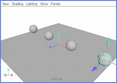 Maya7.0 粒子系统- 模拟水滴相撞的效果4