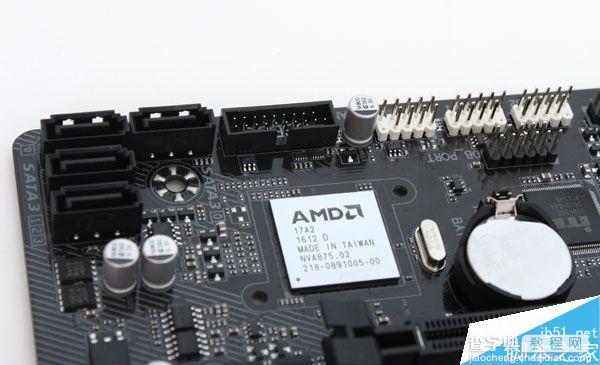 AMD AM4新接口主板B350图赏:支持DDR4内存11