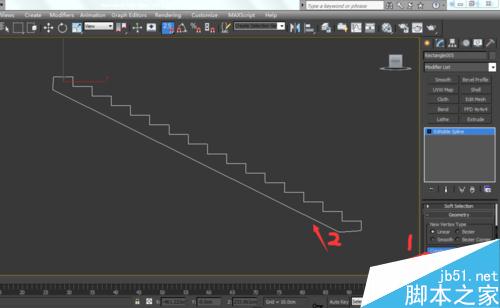 3ds max2012制作漂亮的螺旋楼梯11